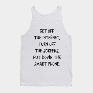 Save Technology Tank Top